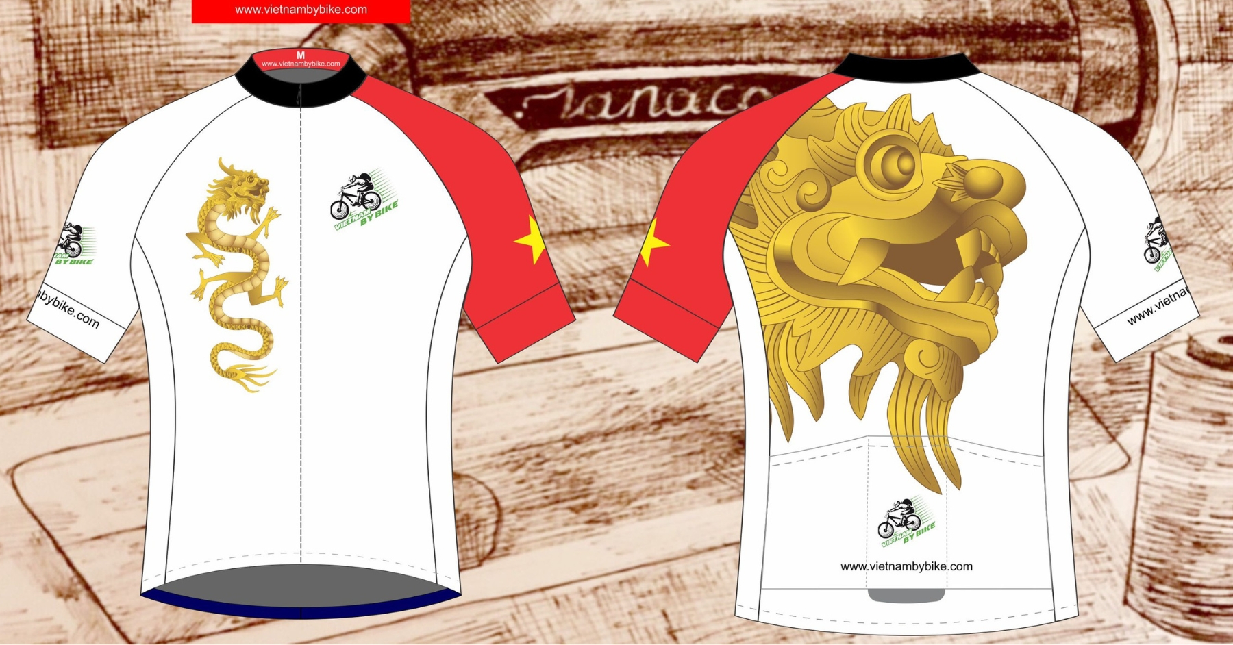 Cycling jersey manufacturing and production line